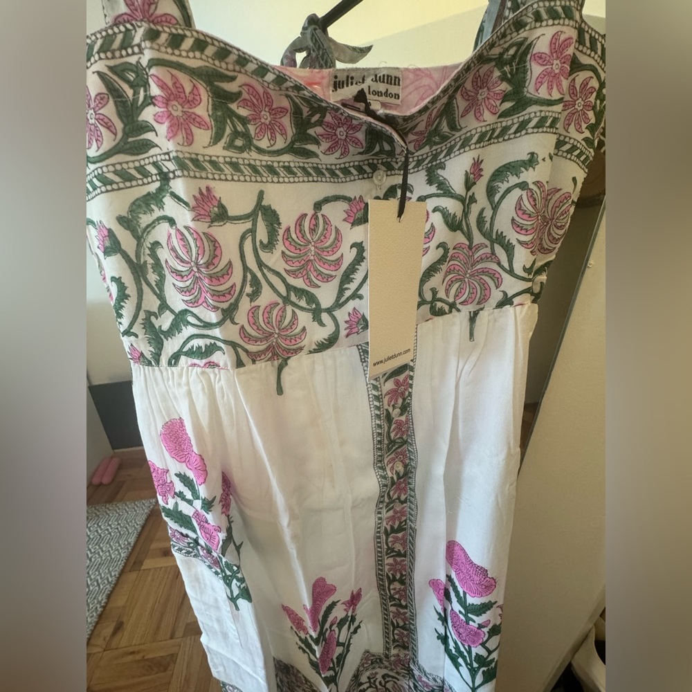 Juliet Dunn Tie Shoulder Cover Up Dress - Picture 2 of 4